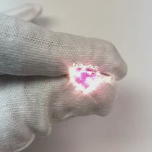 3.35 Carats Heart Pink Sapphire And Round Small Natural Earth Mined Diamonds Gemstone Ring