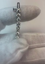 15 Carat Natural Earth Mined Diamond Tennis Bracelet