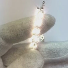 Natural Earth Mined Diamond Tennis Bracelet 12.50 Carats Women White Gold Jewellery