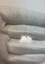 1.5 Ct Prong Set Round Natural Earth Mined Diamond Stud Earring 14K White Gold