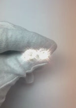 Halo Old Miner Natural Earth Mined Diamond Studs 8 Carats Prong Set White Gold 14K