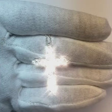 3.3 Ct Round Cut Diamond Genuine Pendant 14K White Gold