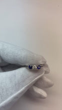 Blue Sapphire And Natural Earth Mined Diamond Engagement Ring 1.07 Carats New