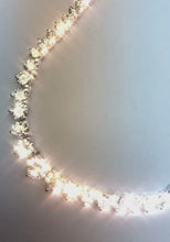 White Gold 14K Brilliant Cut 16.00 Carats Natural Earth Mined Diamonds Necklace