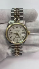 Ss & Gold-Jubilee Bracelet Rolex Men Date Watch Roman Dial