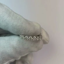 3 Ct Sparkling Round Natural Earth Mined Diamond Women Wedding Band