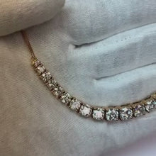 Big Natural Earth Mined Diamond Necklace