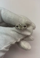 1.75 Carat Natural Earth Mined Diamond Engagement Ring With Accents White Gold 14K