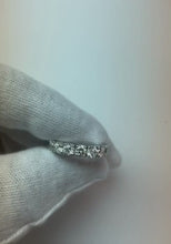 3.15 Carats Women Round Natural Earth Mined Diamond Eternity Band Solid White Gold Jewellery