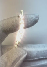 Round Cut Natural Earth Mined Diamond Tennis Bracelet Sparkling White Gold 14K 7.20 Ct