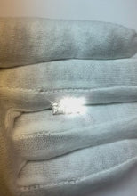 White Gold 4 Prong Set Princess Solitaire Natural Earth Mined Diamond Stud Earrings 14K