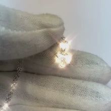 Heart Cut Natural Earth Mined Diamond Necklace Pendant 1 Carat White Gold 14K Jewellery