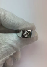 1 Carat F VS1 Natural Earth Mined Diamond Men's Solitaire Ring 14K White Gold
