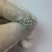 Marquise Natural Earth Mined Diamond Ring