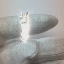 Natural Earth Mined Diamonds Bracelet Round Brilliant Cut 6 Ct White Gold 14K Jewellery