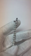 Tennis Bracelet 10.10 Carat Natural Earth Mined Diamonds Sparkling White Gold