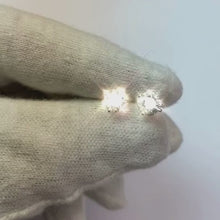 Natural Earth Mined Diamond Stud Earring 1.50 Carats
