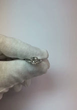 Sparkling Three Stone 2.20 Carats Cushion Natural Earth Mined Diamond Wedding Ring