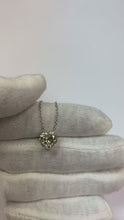 Natural Earth Mined Diamond Heart Necklace