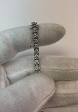 12 Carat Natural Earth Mined Diamond Tennis Bracelet