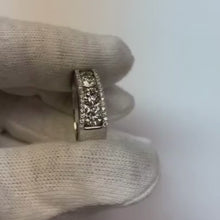 3.30 Ct Sparkling Round Natural Earth Mined Diamond Women Wedding Band White Gold