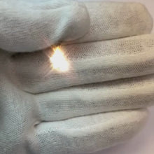 1 Carat Solitaire Diamond Genuine Necklace Pendant  Yellow Gold