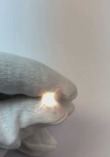 0.75 Carats Real  Round Brilliant  Men's Earring