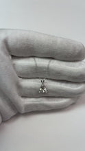 Trillion Natural Earth Mined Diamond Solitaire Pendant Necklace 1.50 Carats White Gold 14K