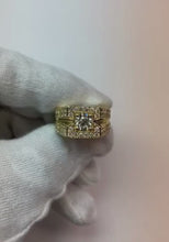 3 Carats Round Natural Earth Mined Diamond Anniversary Mens Ring White Gold 14K