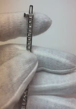 10.40 Ct Princess Cut Natural Earth Mined Diamonds Ladies Tennis Bracelet White Gold