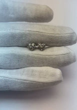 2 Carats Heart Shape Natural Earth Mined Diamonds Women Studs Earring White Gold