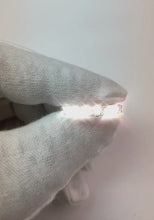 Natural Earth Mined Diamond 7 Stone Half Eternity Band 1.05 Carats 14K White Gold