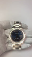 Men's 2 Ct. 36 Mm Custom Natural Earth Mined Diamond Bezel To Fit Rolex Datejust & All Watch Models