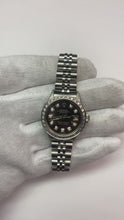 Rolex Datejust 26 mm Gray Natural Earth Mined Diamond Dial Stainless Steel Watch