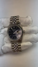 Rolex Datejust Men's 36mm Watch Black Stick Dial