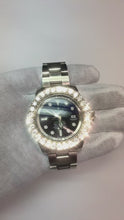 Rolex Deepsea Sea-Dweller 44mm Watch with 8 carats Natural Earth Mined Diamond bezel