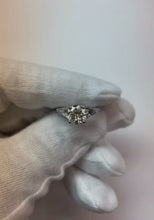 Antique Style Solitaire Round Old Natural Earth Mined Diamond Ring 1.50 Carats