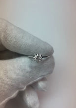 1 Carat Round Solitaire Natural Earth Mined Diamond Ring White Gold Jewellery