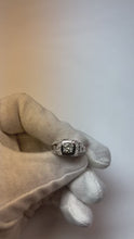 Custom Jewellery White Gold Anniversary Ring Round Genuine Natural Earth Mined Diamond