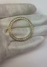 36 Mm 14K Real Natural Earth Mined Diamond Custom Bezel To Fit Rolex Datejust Or All Watch Models 3 Ct.