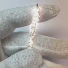 Natural Earth Mined Diamond Tennis Bracelet Prong Set 5 Carats F Vs1 Women Jewellery