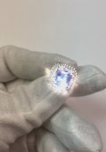 Cushion Cut Sapphire Engagement Ring