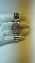 Rolex Datejust Ss Jubilee Bracelet Pink Mop Natural Earth Mined Diamond Dial Ladies Watch