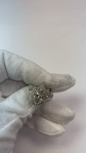 Real Pear and Marquise Natural Earth Mined Diamond 3 Stone Halo Ring 7.45 Carats