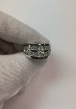 Marquise & Princess Cut Engagement Natural Earth Mined Diamond Mens Band Ring White Gold 14K 5 Ct