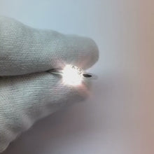 1 Carat Round Natural Earth Mined Diamond Solitaire Engagement Ring White Gold 14K