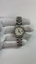 Ss White Natural Earth Mined Diamond Dial Bezel Jubilee Rolex Datejust Lady Watch