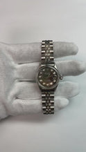 Gray Natural Earth Mined Diamond Dial Rolex Ss Jubilee Datejust Ladies Watch