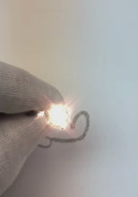 1.25 Carats Solitaire Round Natural Earth Mined Diamond Necklace Pendant White Gold 14K