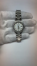 Ss Jubilee Bracelet Rolex Women Watch Stick Dial Natural Earth Mined Diamond Bezel